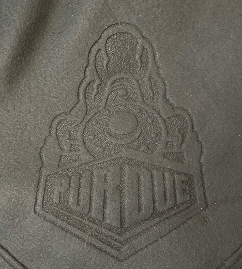 Fall 2024 Blanket - black with Purdue train laser etched